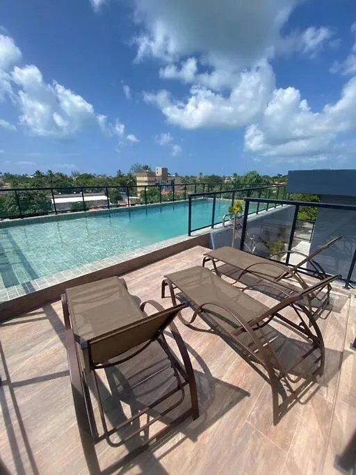 Flat No Centro 404 Rp By Laplaya Διαμέρισμα Pôrto das Galinhas